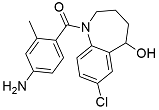 Tolvaptan Impurity 6 ; 4-amino-(2-methylphenyl)(7-chloro-5-hydroxy-2,3,4,5-tetrahydro-1H-benzo[b]-azepin-1-yl)methanone; 1432725-24-0