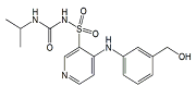 Torsemide 3-Hydroxymethyl Impurity; 4-[[3-(Hydroxymethyl)phenyl]amino]-N-[[(1-methylethyl)amino]carbonyl]-3-pyridinesulfonamide  |  99300-68-2