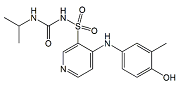 Torsemide 4-Hydroxy Impurity ;4-[(4-Hydroxy-3-methylphenyl)amino]-N-[[(1-methylethyl)amino]carbonyl]-3-pyridinesulfonamide  |  99300-67-1