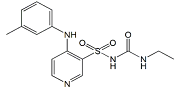 Torsemide EP Impurity C; Torsemide USP RC C; N-[(Ethylamino)carbonyl]-4-[(3-methylphenyl)amino]-3-pyridinesulfonamide  |  58155-35-4