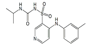 Torsemide ; N-[[(1-Methylethyl)amino]carbonyl]-4-[(3-methylphenyl)amino]-3-pyridinesulfonamide  |   56211-40-6