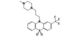 Trifluoperazine sulfone; 10-(3-(4-methylpiperazin-1-yl)propyl)-2-(trifluoromethyl)-10H-phenothiazine 5,5-dioxide