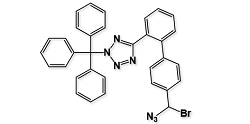 Trityl bromo azide Impurity 5-(4'-Azidobromomethyl)-[1,1'-biphenyl]-2-yl)-2-trityl-2H-tetrazole
