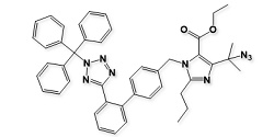 Trityl imidazole azide Impurity; Ethyl 4-(2-azidopropan-2-yl)-2-propyl-1-((2'-(2-trityl-2H-tetrazol-5-yl)-[1,1'-biphenyl]-4-yl)methyl)-1H-imidazole-5-carboxylate