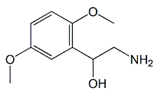 Midodrine USP RC A ;2-Amino-1-(2,5-dimethoxyphenyl)ethanol |  3600-87-1