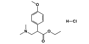 Venlafaxine EP Impurity B ;Venlafaxine Ester Impurity ; Ethyl (2RS)-3-(dimethylamino)-2-(4-methoxyphenyl)propanoate hydrochloride | 323176-93-8