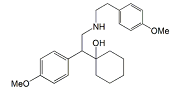 Venlafaxine EP Impurity H (Base) ;  1-[2-(2-(p-Methoxyphenyl)ethylamino-1-(4-methoxyphenyl) ethyl] cyclo hexanol | 1329795-88-1