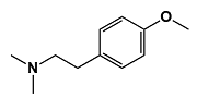 Venlafaxine EP Impurity A ; 2-(4-Methoxyphenyl)-N,N-dimethylethanamine | 775-33-7