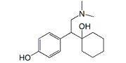 Venlafaxine O-Desmethyl Impurity ;Venlafaxine O-Desmethyl Metabolite ; O-Desmethyl Venlafaxine ; 4-[2-(Dimethylamino)-1-(1-hydroxycyclohexyl)ethyl]phenol ; Desvenlafaxine | 93413-62-8