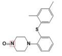 Vortioxetine N-oxide; 4-(2-((2,4-dimethylphenyl)thio)phenyl)-1-oxopiperazin-1-ium