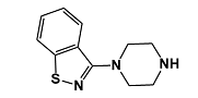 Ziprasidone EP Impurity A; Ziprasidone USP RC A;  3-Piperazin-1-yl-1,2-benzisothiazole   |  87691-87-0