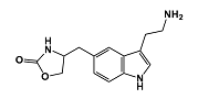 Zolmitriptan DiDesmethyl Impurity; DiDesmethyl Zolmitriptan ; 4-[3-(2-Aminoethyl)-1H-indol-5-yl]methyl-2-oxazolidinone