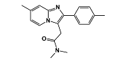 Zolpidic Aldehyde; 6-Methyl-2-p-tolylimidazo[1,2-]pyridine-3-carbaldehyde; N,N-dimethyl-2-[7-methyl-2-(4-methylphenyl)imidazo[1,2-α]pyridine-3-yl]acetamide