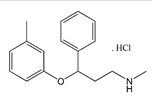 Atomoxetine m-Methyl Racemate ;(3RS)-N-Methyl-3-(3-methylphenoxy)-3-phenylpropan-1-amine hydrochloride