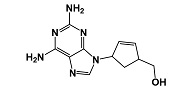 Abacavir EP Impurity C; Abacavir USP RC A; Descyclopropyl Abacavir (USP); (1S,4R)-4-(2,6-Diamino-9H-purin-9-yl)cyclopent-2-enyl]methanol; 124752-25-6