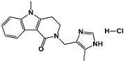 Alosetron Hydrochloride|2,3,4,5-tetrahydro-5-methyl-2-[(5-methyl-1H-imidazole-4-yl)methyl]-1H-pyrido[4,3-b]indol-1-one, mono hydrochloride