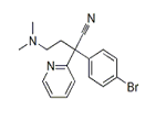 Brompheniramine Impurity ;alpha-(4-bromophenyl)-alpha-[2-(dimethylamino)ethyl]pyridine-2-acetonitrile;65676-22-4