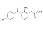 Bromfenac ; 2-[2-Amino-3-(4-bromobenzoyl)phenyl]acetic acid sodium salt  |  120638-55-3