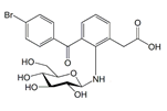 Bromfenac N-β-D-Glucoside ;3-(4-Bromobenzoyl)-2-(β-D-glucopyranosylamino)benzeneacetic acid  |  212266-82-5