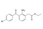 Bromfenac Ethyl Ester ; 2-Amino-3-(4-bromobenzoyl)benzeneacetic acid ethyl ester  |   102414-22-2
