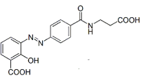 Balsalazide 3-Isomer;Balsalazide USP Impurity 2 ;3-[(1E)-2-[4-[[(2-Carboxyethyl)amino]carbonyl]phenyl]diazenyl]-2-hydroxybenzoic Acid  |   1242567-09-4