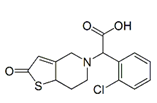 Clopidogrel 2-Oxo Carboxylic Acid ; α-(2-Chlorophenyl)-2,6,7,7a-tetrahydro-2-oxothieno[3,2-c]pyridine-5(4H)-acetic acid | 109904-36-1