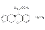 Clopidogrel Bisulfate (API) ; Clopidogrel Hydrogen Sulfate ; Methyl (2S)-(2-chlorophenyl)[6,7-dihydro thieno [3,2-c]pyridin-5(4H)-yl]acetate sulfate  | 120202-66-6