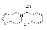 Clopidogrel Cyano Racemate ;  (RS)-(o-Chlorophenyl)[6,7-dihydrothieno[3,2-c]pyridine-5(4H)-yl]acetonitrile | 444728-11-4