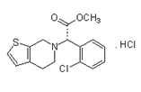 Clopidogrel EP Impurity B ; Methyl (2S)-(o-chlorophenyl)[4,5-dihydrothieno[2,3-c]pyridine-6(7H)-yl]acetate | 144750-52-7