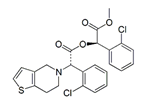 Clopidogrel EP Impurity D ; Methyl (2R)-(2-chlorophenyl)[(2S)-(2-chlorophenyl)[6,7-dihydrothieno[3,2-c]pyridin-5(4H)-yl]acetyloxy]acetate | 1421283-60-4