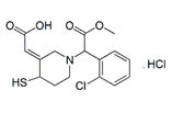 Clopidogrel Thiol Metabolite ;rans-Clopidogrel Thiol Metabolite HCl (Mixture of Diastereomers) ; trans-3-(Carboxymethylene)-α-(2-chlorophenyl)-4-mercapto-1-piperidineacetic acid 1-methyl ester hydrochloride |  204204-76-2 