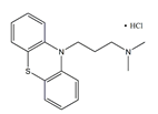 Chlorpromazine EP Impurity C ;Promazine HCl ;  N,N-Dimethyl-10H-phenothiazine-10-propanamine hydrochloride  |  53-60-1