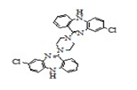 Clozapine Impurity B; 11,11′-(Piperazine-1,4-diyl)bis(8-chloro-5H-dibenzo[b,e][1,4]diazepine)  | 263366-81-0