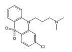 Chlorpromazine Sulfone HCl ; 2-Chloro-N,N-dimethyl-10H-phenothiazine-10-propanamine 5,5-dioxide hydrochloride   |  18683-73-3