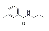 3-methyl-N-(2-methylpropyl) benzamide ;N-isobutyl-3-methylbenzamide  |  349096-54-4