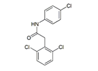 Diclofenac EP Impurity F ; Diclofenac USP RC F ; N-(4-Chlorophenyl)-2-(2,6-dichlorophenyl)acetamide  |  560075-65-2