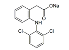 Diclofenac Sodium ;Aceclofenac EP Impurity A ; Sodium 2-[(2,6-dichlorophenyl)amino]phenyl]acetate   |  15307-79-6
