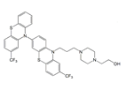 Fluphenazine Dihydrochloride EP Impurity C ;2-[4-[3-[2′,8-bis(Trifluoromethyl)-10H-3,10′-biphenothiazin-10-yl]propyl]piperazin-1-yl]ethanol