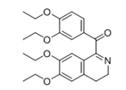 Drotaveraldine; (6,7-diethoxy-1,2,3,4-tetrahydroisoquinolin-1-yl)(3,4-diethoxyphenyl)methanone   |  54088-62-9