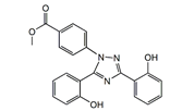 Deferasirox Methyl Ester ; 4-[3,5-Bis(2-hydroxyphenyl)-1H-1,2,4-triazol-1-yl]benzoic acid methyl ester |  1266741-05-2
