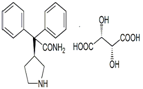 Darifenacin Pyrrolidine Impurity (S)-Isomer ; (S)-2-(3-Pyrrolidinyl)-2,2-diphenylacetamide L-tartrate ; (S)-2,2-Diphenyl-2-(pyrrolidine-3-yl)acetamide L-tartrate | 134002-26-9