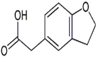 Darifenacin 5-Carboxymethyl Impurity ;5-Carboxymethyl-2,3-Dihydrobenzofuran ; 2,3-Dihydro-5-benzofuranacetic acid | 69999-16-2