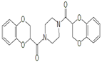 Doxazosin EP Impurity C ;Doxazosin USP Related Compound F ; N,N’-bis(1,4-Benzodioxane-2-carbonyl)piperazine |  617677-53-9