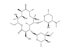 Erythromycin EP Impurity A ;Erythromycin F ;  (3R,4S,5S,6R,7R,9R,11R,12R,13S,14R)-4-[(2,6-Dideoxy-3C-methyl-3-O-methyl-α-L-ribo-hexopyranosyl)oxy]-14-ethyl-7,12,13-trihydroxy-3-(hydroxymethyl)-5,7,9,11,13-pentamethyl-6-[[3,4,6-trideoxy-3-(dimethylamino)-β-D-xylo-hexopyranosyl]oxy] oxacyclotetradecane-2,10-dione