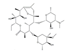Erythromycin EP Impurity E ;Erythromycin A Enol Ether ;(2R,3R,4S,5R,8R,9S,10S,11R,12R)-9-[(2,6-Dideoxy-3-C-methyl-3-O-methyl-α-L-ribo-hexopyranosyl)oxy]-5-ethyl-3,4-dihydroxy-2,4,8,10,12,14-hexamethyl-11-[[3,4,6-trideoxy-3-(dimethylamino)-β-D-xylohexopyranosyl]oxy]-6,15-dioxabicyclo[10.2.1]pentadec-1(14)-en-7-one  |  33396-29-1