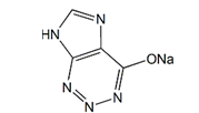 Dacarbazine EP Impurity A ; Dacarbazine USP RC B ;2-Azahypoxanthine Sodium ;3,7-Dihydro-4H-imidazo[4,5-d]-1,2,3-triazin-4-one sodium salt  |  1797817-35-6