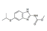 Albendazole EP Impurity L ;Albendazole BP Impurity L ;  Methyl N-[5-[(propan-2-yl)sulfanyl]-1H-benzimidazole-2-yl]carbamate  |  108579-67-5