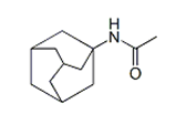 Amantadine EP Impurity B ;N-Acetyl Amantadine ;  N-(Tricyclo[3.3.1.13,7]dec-1-yl)acetamide  |  880-52-4