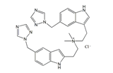 Rizatriptan EP Impurity B ;N,N-Dimethyl-2-[5-(1H-1,2,4-triazol-1-ylmethyl)-1Hindol-3-yl]-N-[2-[5-(1H-1,2,4-triazol-1-ylmethyl)-1Hindol-3-yl]ethyl]ethanaminium chloride