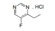 Voriconazole EP Impurity C (HCl Salt) ;4-Ethyl-5-fluoropyrimidine HCl  |   1391052-89-3